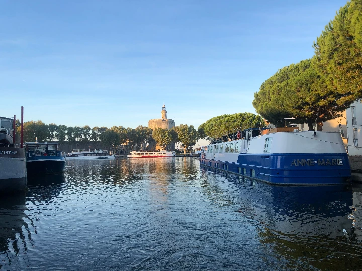 Balade en bateau pour une journée d'entreprise sur le canal du Rhône à Sète à Aigues-Mortes
